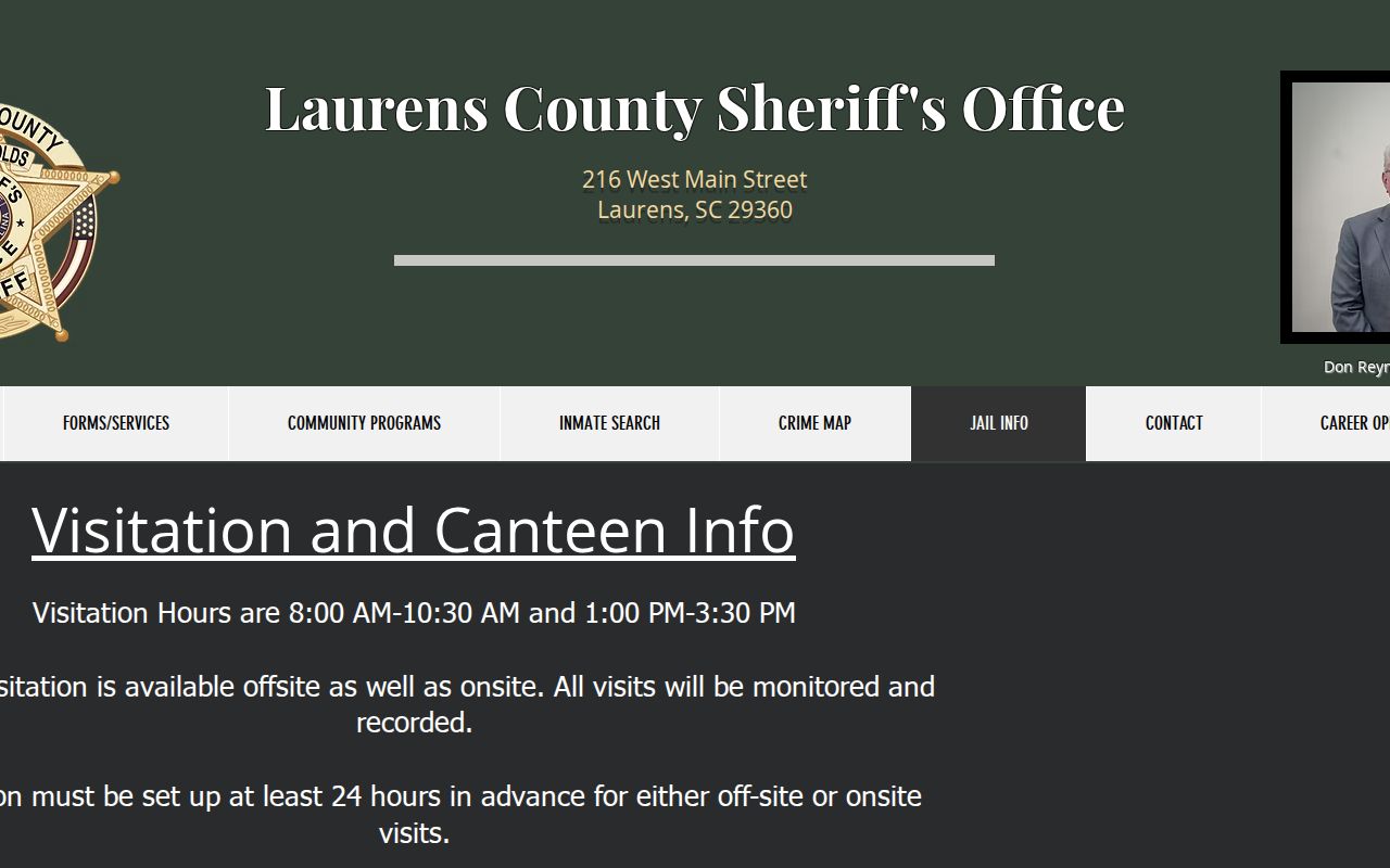 Johnson Detention Center release contact and Bond Court information